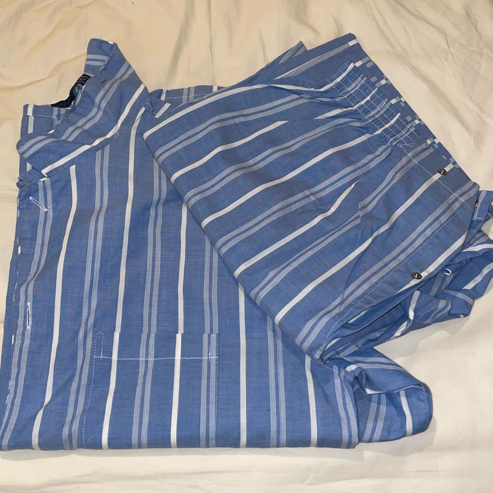 Blue Striped Men's Shirt